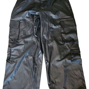 Women's Black Cargo Pants